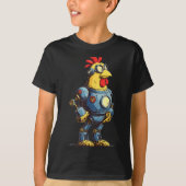 Awesome Chicken Robot For Future Animals Lovers T-shirt (Voorkant)