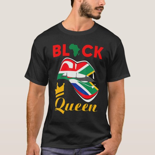 Awesome Costume Black History Month Pride Black Qu T-shirt (Voorkant)