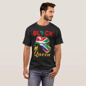 Awesome Costume Black History Month Pride Black Qu T-shirt (Voorkant volledig)
