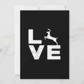 Awesome Deer Lover Trendy AesthetFlat Holiday Card Feestdagenkaart (Voorkant)