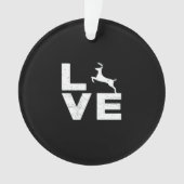 Awesome Deer Lover Trendy AesthetiAcrylic Ornament (voorkant)
