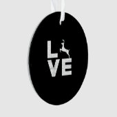 Awesome Deer Lover Trendy AesthetiAcrylic Ornament (voorkant)