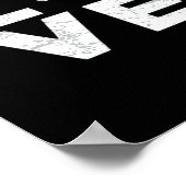 Awesome Deer Lover Trendy Aesthetic Design  Poster (Hoek)