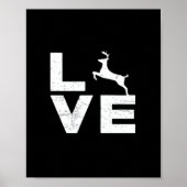 Awesome Deer Lover Trendy Aesthetic Design  Poster (Voorkant)
