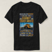 Awesome Dump Truck Driver 3 T-shirt (Design voorkant)