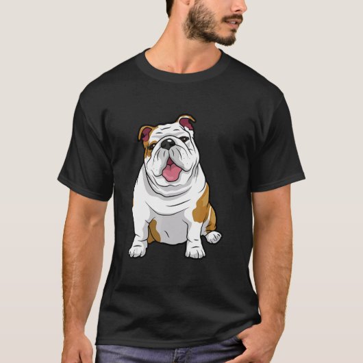 AWESOME ENGLISH BULLDOGS English Bulldogs Dogs Pu T-shirt (Voorkant)