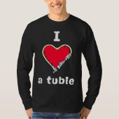 Awesome Feeding Tube I Love A Tubie Awareness Week T-shirt (Voorkant)
