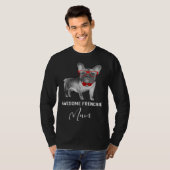 Awesome Fenchie Mum   French Bulldog T-shirt (Voorkant volledig)