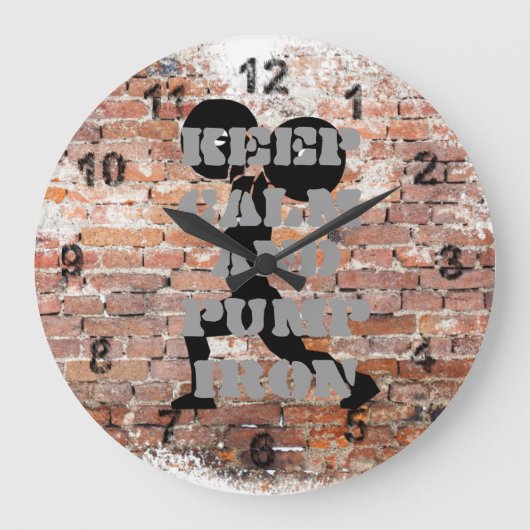 AWESOME GRUNGE GYM GROTE KLOK (Voorkant)