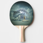Awesome ice dragon tafeltennisbatje (Voorkant)