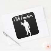 AWESOME IK VERMOORD ZOMBIES - STICKER (Envelop)