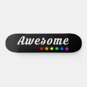 Awesome  | LGBTQ+ Pride  Persoonlijk Skateboard (Horizontaal)