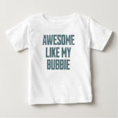 AWESOME LIKE MY BUBBIE Funny (Voorkant)