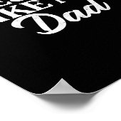 Awesome Like My Dad Shirt Son Daughter Gift From F Poster (Hoek)