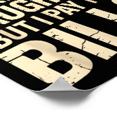 Awesome Like My Daughter But I Pay The Bills Funny Poster (Hoek)
