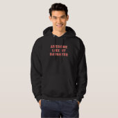 Awesome Like My Daughter  Dad Saying For Fathers D Hoodie (Voorkant volledig)