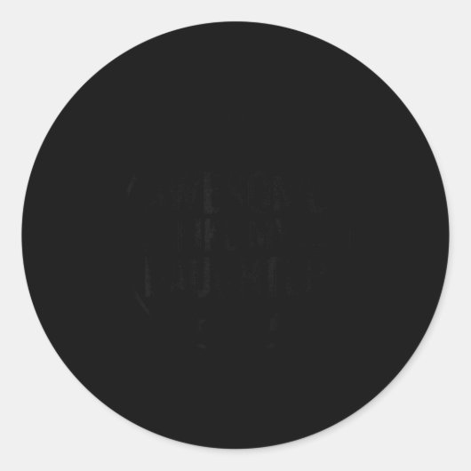 Awesome Like My Daughter Fathers Day Men Funny Say Ronde Sticker (Voorkant)