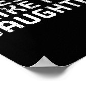 Awesome Like My Daughter For Dad Men Funny Fathers Poster (Hoek)