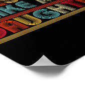 Awesome Like My Daughter For Dad Men Funny Fathers Poster (Hoek)