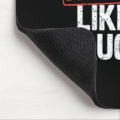 Awesome Like My Daughter Funny Dad Daddy Papa Mom  Muismat (Hoek)