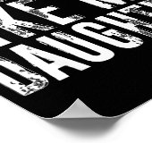 Awesome Like My Daughter Funny Men Dad Fathers Day Poster (Hoek)