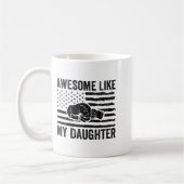 Awesome Like My Daughter Men Funny Fathers Day Dad Koffiemok (Links)