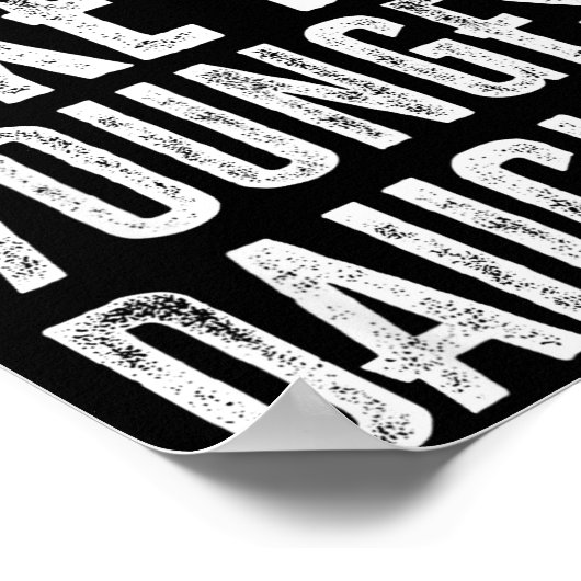 Awesome Like My Daughter Men Funny  Poster (Hoek)