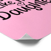 Awesome Like My Daughter Poster (Hoek)