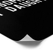 Awesome Like My Daughter Son Father Child Matching Poster (Hoek)