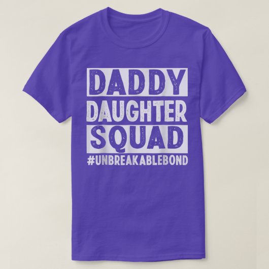 Awesome Like My Daughter Squad Father and Daughter T-shirt (Design voorkant)