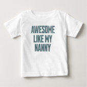 AWESOME LIKE MY NANNY Funny (Voorkant)