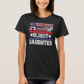 Awesome Like My Oldest Daughter  Father Mom Dad Jo T-shirt (Voorkant)