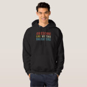 AWESOME LIKE MY TWO DAUGHTERS Father s Day Dad Jok Hoodie (Voorkant volledig)