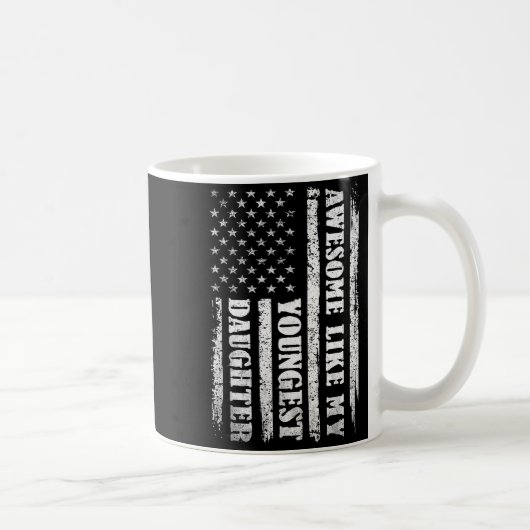 Awesome Like My Youngest Daughter Men Funny For Da Koffiemok (Rechts)