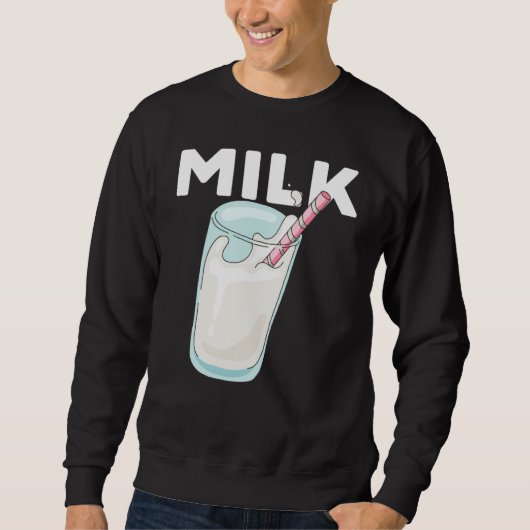 Awesome MILK Matching Milky Cookies Couples Costum Trui (Voorkant)