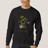 Awesome Mistletoe Graphic for Rocking Guitar Lover Trui (Voorkant)