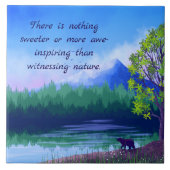 AWESOME NATURE DECORATIVE TILE TEGELTJE (Voorkant)