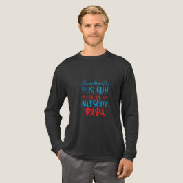 Awesome Papa Tri-Blend Shirt