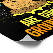 Awesome People Born On Groundhog Day Funny Anniver Poster (Hoek)