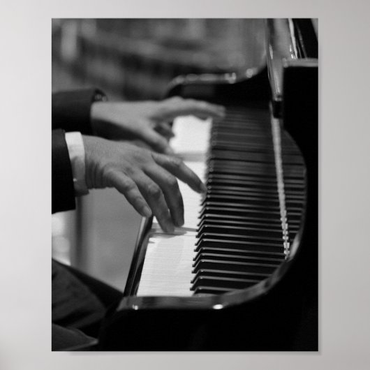 Awesome Piano Artwork Poster (Voorkant)
