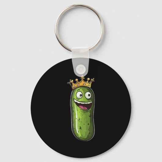 Awesome Pickle Kingdom Costume For Crown Lovers Sleutelhanger (Voorkant)