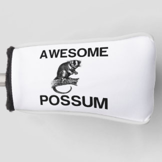 AWESOME POSSUM GOLFHEADCOVER