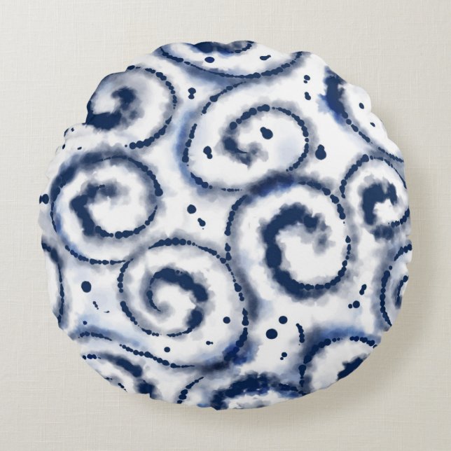 Awesome Ring Pillow Rond Kussen (Voorkant)