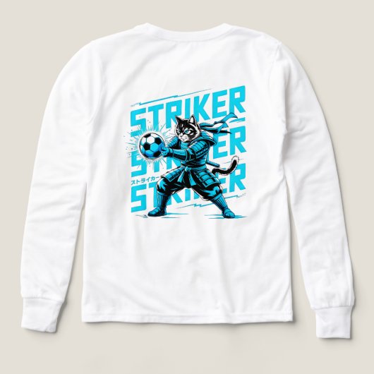 Awesome Samurai Cat Striker - Gift for Cat Lovers (Achterkant)