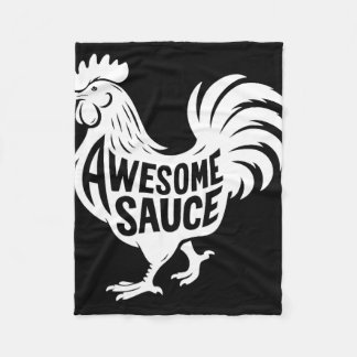 Awesome Sauce Haan Kip  Fleece Deken