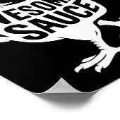 Awesome Sauce Haan Kip Poster (Hoek)