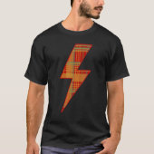 Awesome SCOTTISH TARTAN Lightning Bolt T-shirt (Voorkant)