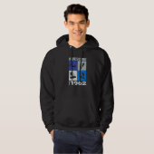 Awesome since 1962 Wakeboard lifestyle Hoodie (Voorkant volledig)
