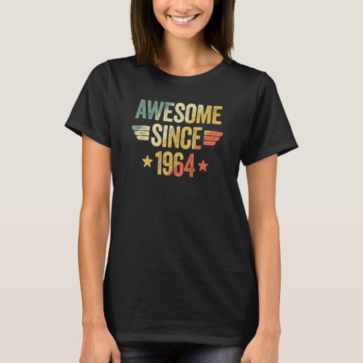 Awesome Since 1964 T-shirt (Voorkant)