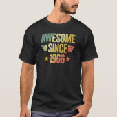 Awesome Since 1966 T-shirt (Voorkant)